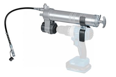 Шприц-насадка на шуруповерт, плунжерный для густой смазки, 400 мл NO2501 #4