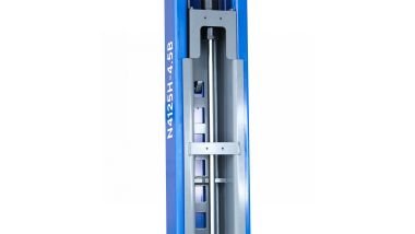 Подъемник двухстоечный 4,5 т, верхняя синхронизация, 380 В, синий N4125H-4,5B #4