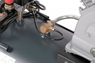 Компрессор поршневой с ременной передачей, 380 В, ресивер 100 л, 420 л/мин NCP100/420 #7