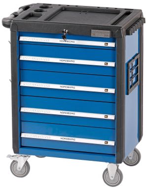 Тележка инструментальная, 5 выдвижных ящиков, синяя T5N(B) #1