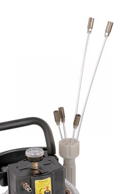 Установка для сбора масла пневматическая, 30 л, синяя 2330B #6