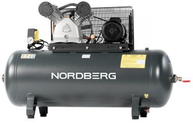 Компрессор поршневой с ременной передачей 380 В, ресивер 270 л, 690 л/мин NCP300/690