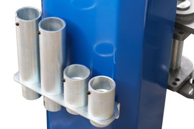 Подъемник двухстоечный 4,5 т, верхняя синхронизация, 380 В, синий N4125H-4,5B #6