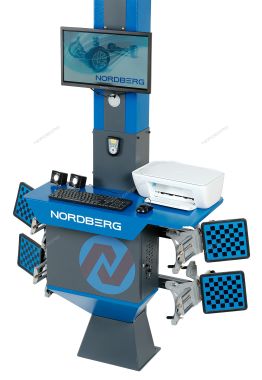 Стенд сход-развал 3D модель четырехкамерный NORDBERG C804 #4