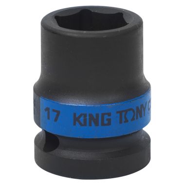 Головка торцевая ударная шестигранная 1/2", 17 мм KING TONY 453517M