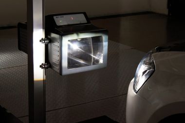 Оптико-электронный прибор проверки и регулировки света фар на пластиковых колесах MAHA, MLT 3000 OEM #5