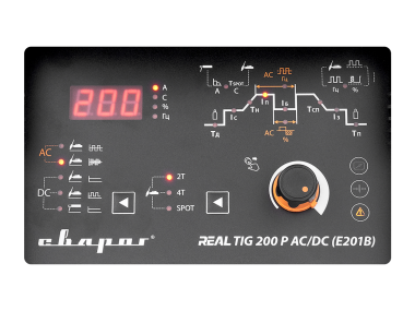 Сварочный инвертор TIG REAL TIG 200 P AC/DC BLACK (E201B) #7