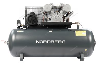 Поршневой компрессор с ременной передачей 380В, ресив. 500л, 1000л/мин NORDBERG NCP500/1000-16 #3