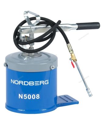 Установка для раздачи густой смазки 8 кг NORDBERG N5008