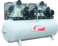 Компрессор Aircast поршневой с ременным приводом СБ 4/Ф-500 LB 75 Т Тандем
