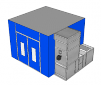 Покрасочная камера Mini 3D-D