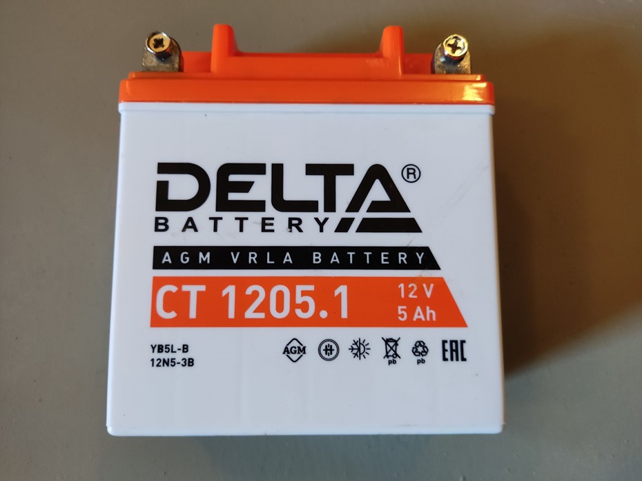 DELTA Battery CT1205